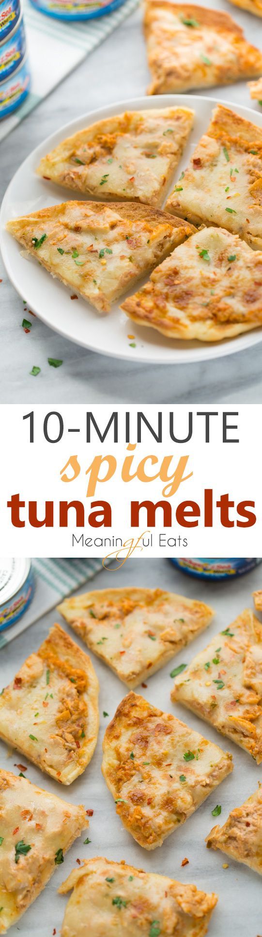 10-Minute Spicy Tuna Melts (Gluten-Free