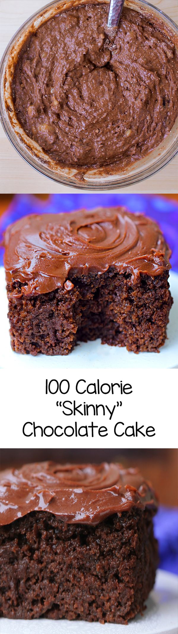 100 Calorie Chocolate Cake