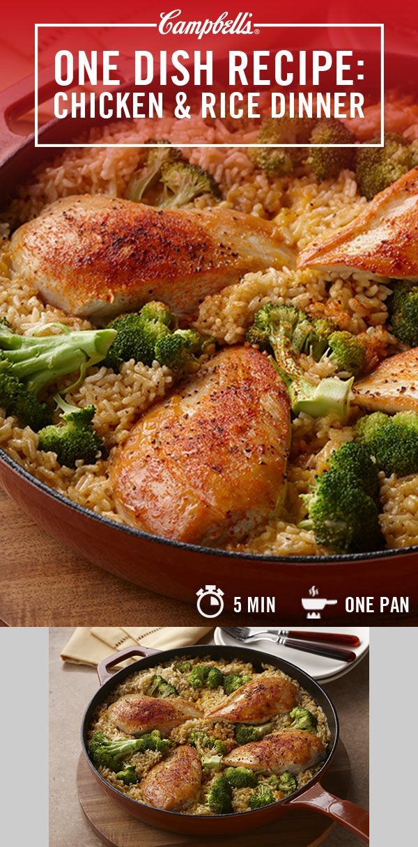 15-Minute Chicken & Rice Dinner