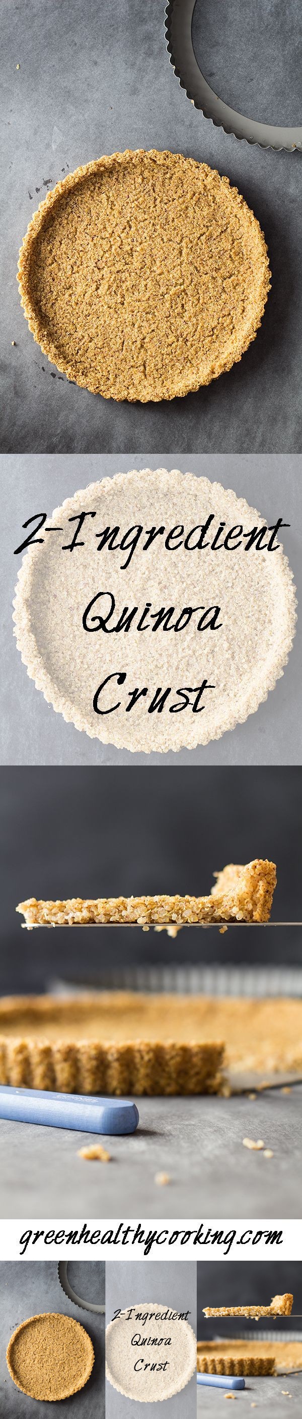 2-Ingredient Quinoa Crust