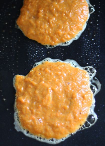 2-Ingredient Sweet Potato Pancakes