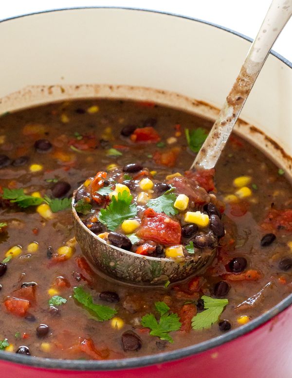 20 Minute Black Bean Soup