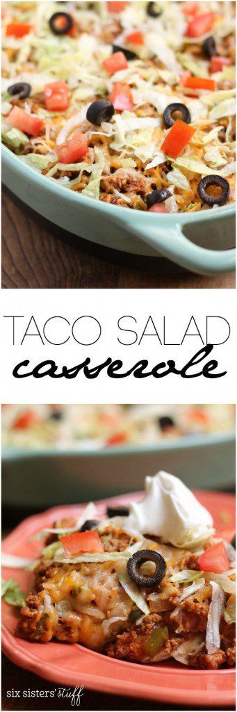 20-Minute Taco Salad Casserole