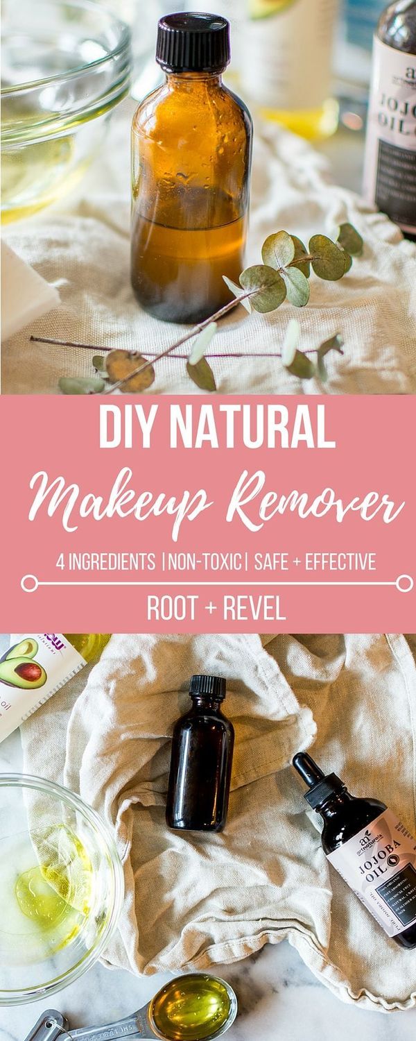 4-Ingredient DIY Homemade Makeup Remover