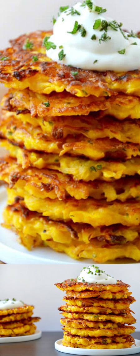 5-Ingredient Butternut Squash Fritters