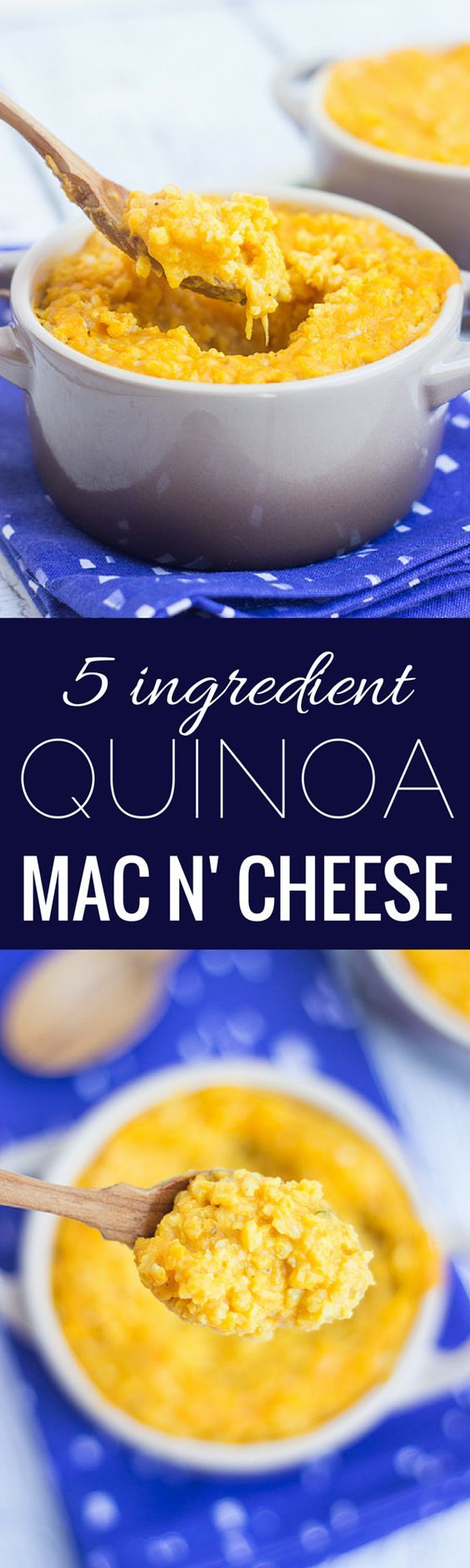 5-Ingredient Quinoa Mac and Cheese