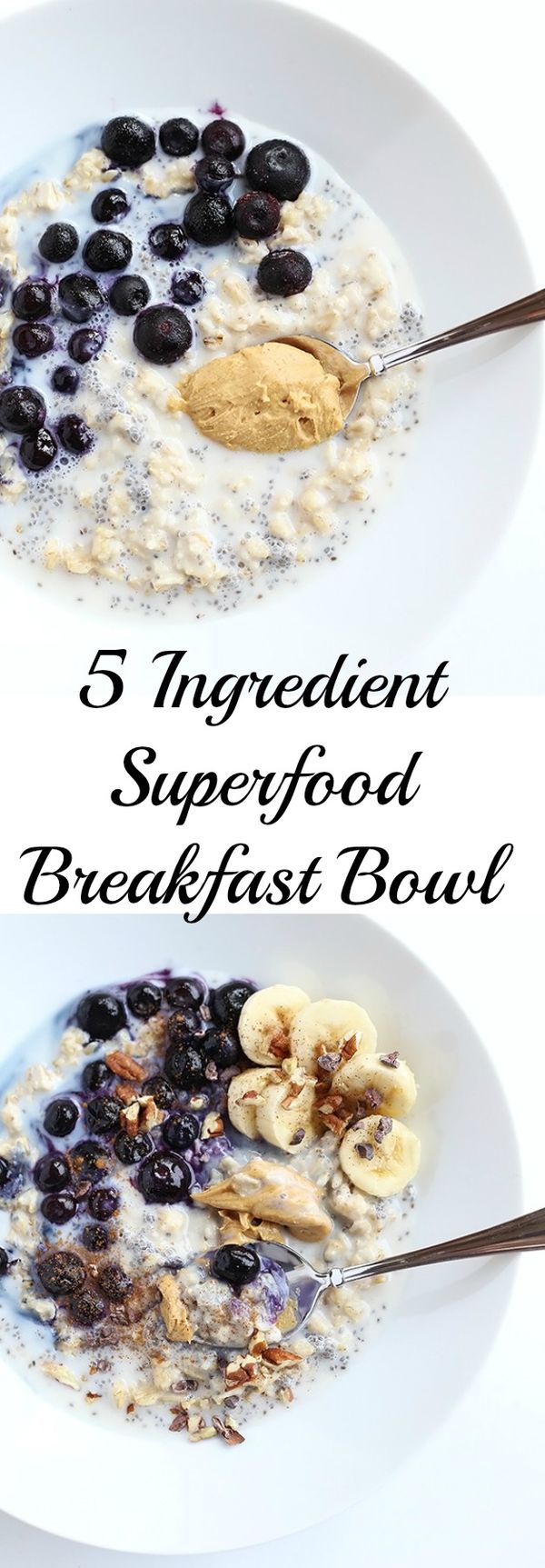 5 Ingredient Superfood Breakfast Bowl