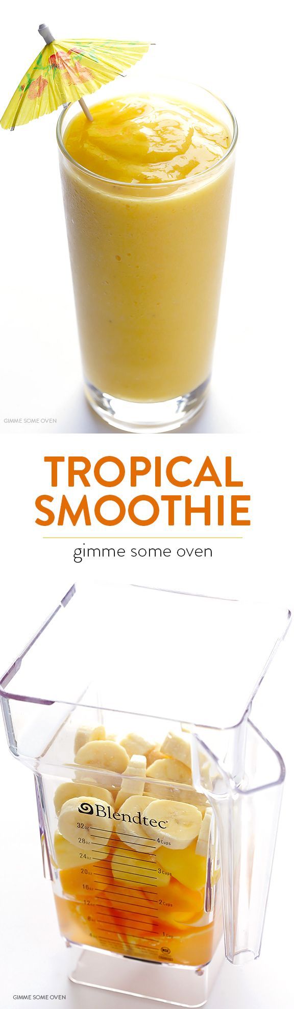 5-Ingredient Tropical Smoothie