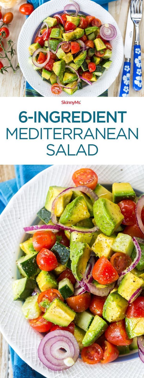 6-Ingredient Mediterranean Salad