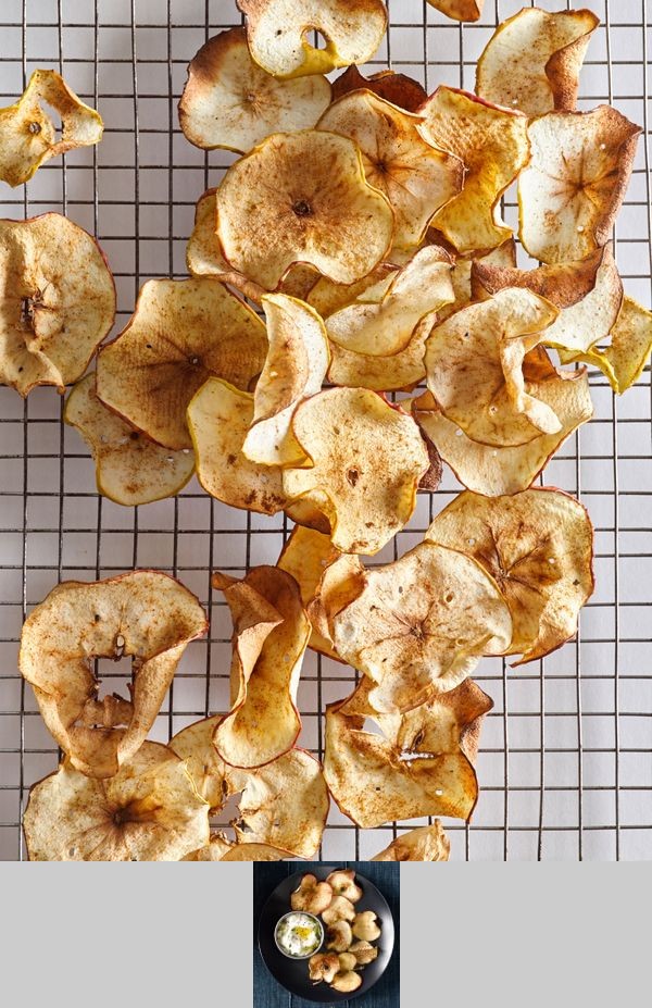 Air-Fried Apple Chips