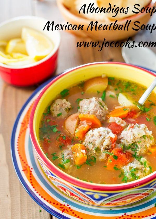 Albondigas Soup