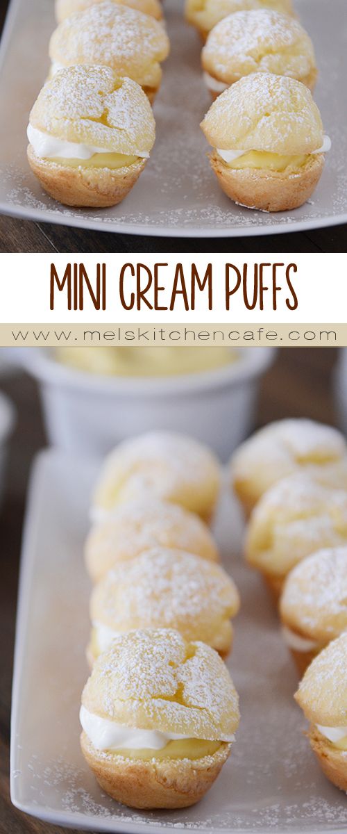 Amazing Mini Cream Puffs