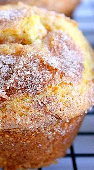 Amish Cinnamon Muffins (Quick Amish Friendship Bread Muffins