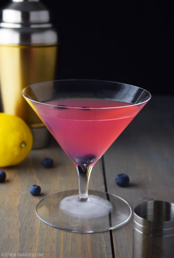 Anti-Oxidant Blueberry Martini