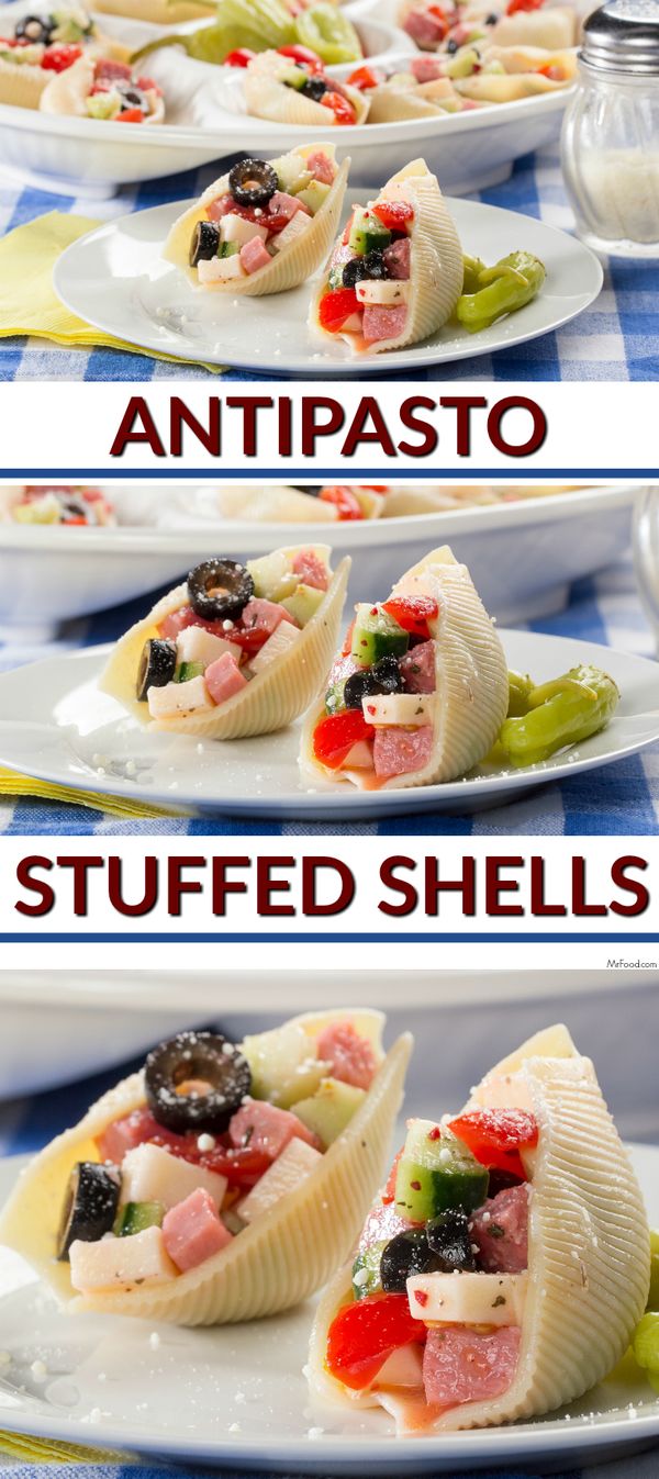 Antipasto Stuffed Shells