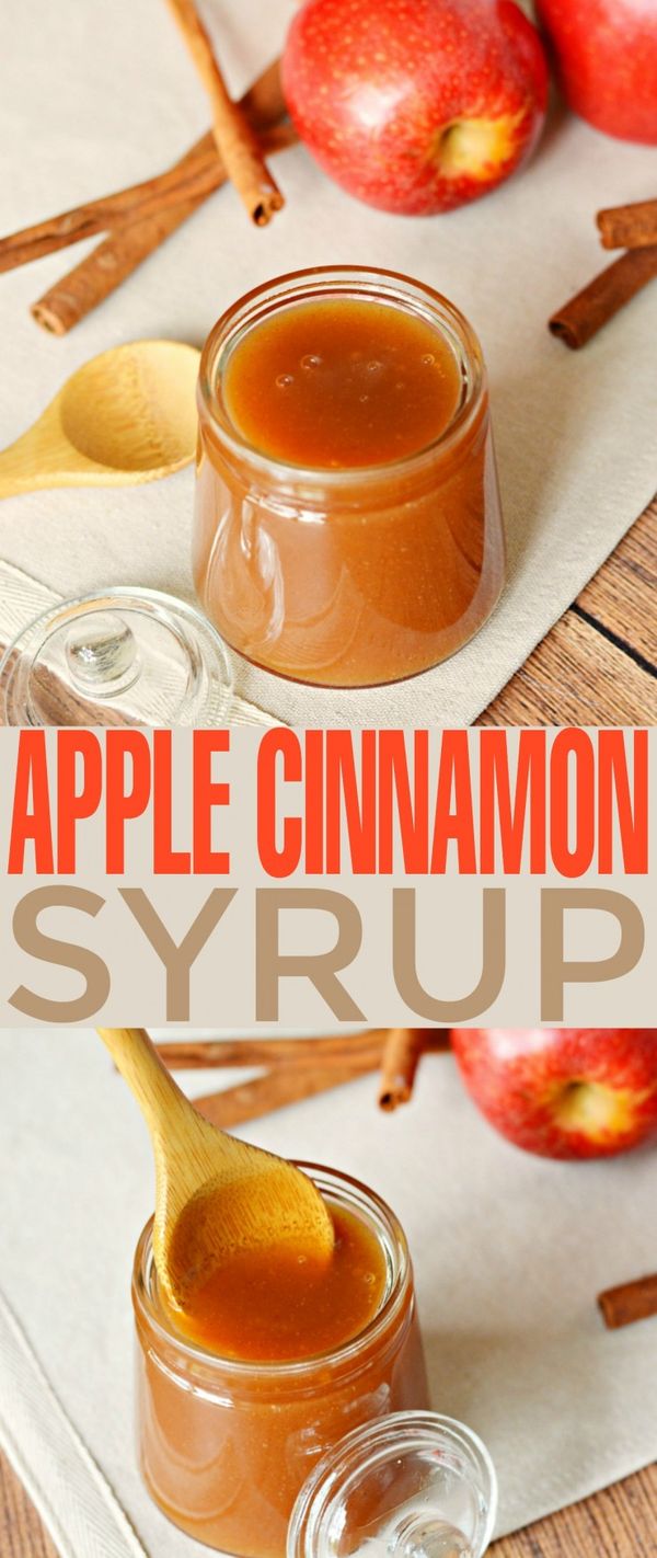 Apple Cinnamon Syrup