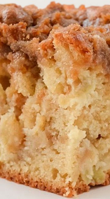 Apple Coffeecake With Cinnamon Brown Sugar Crumb