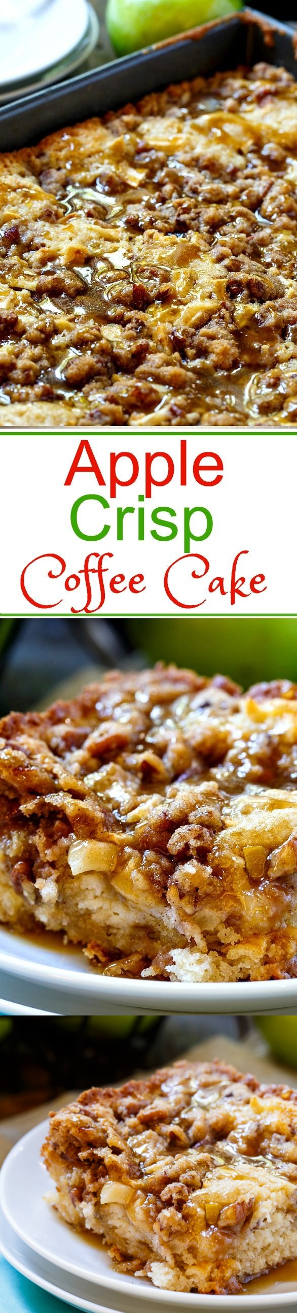 Apple Crisp Coffee Cake