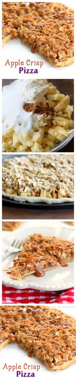 Apple Crisp Pizza