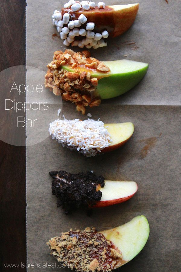 Apple Dippers Bar