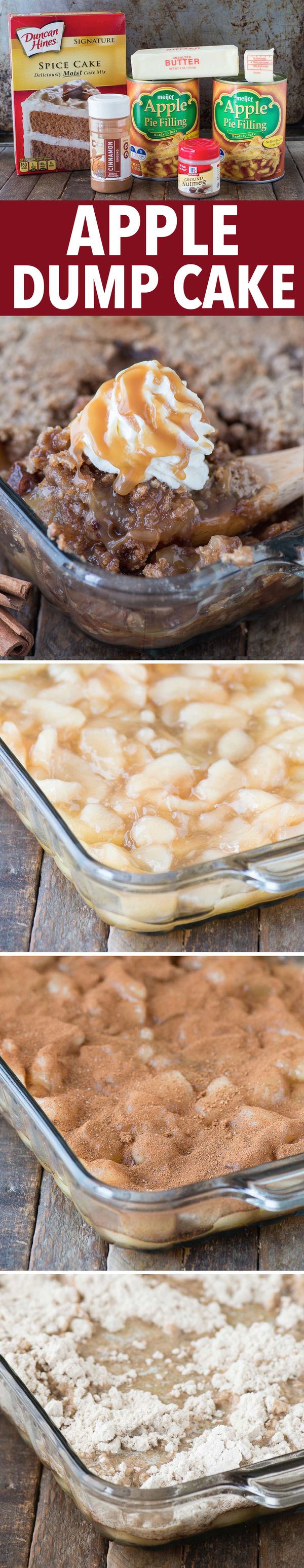 Apple Dump Cake