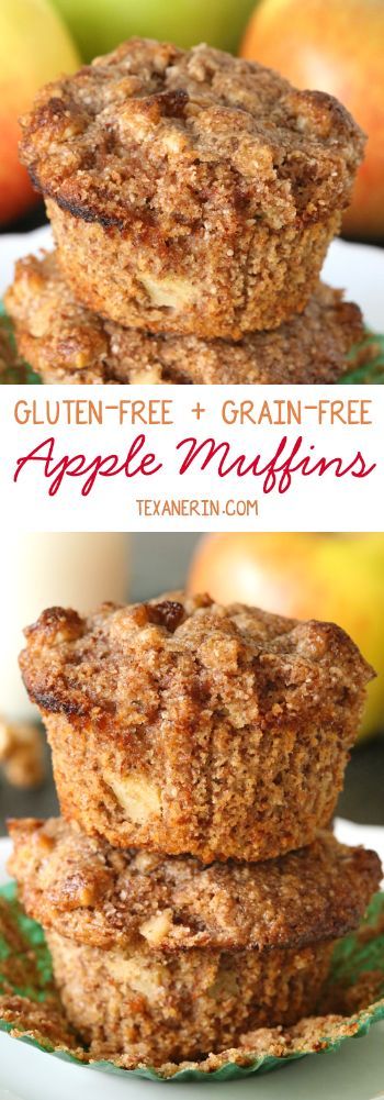 Apple Muffins (grain-free, gluten-free