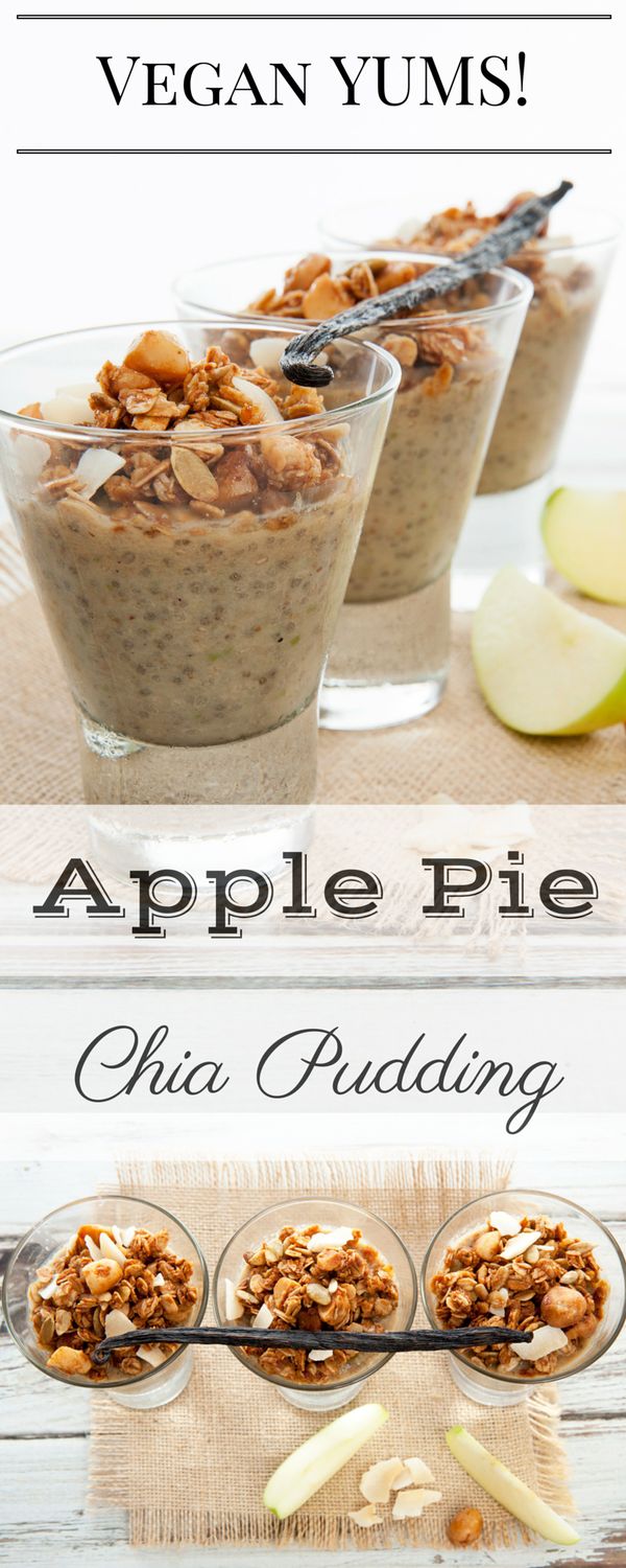Apple Pie Chia Pudding – Super Food Breakfast