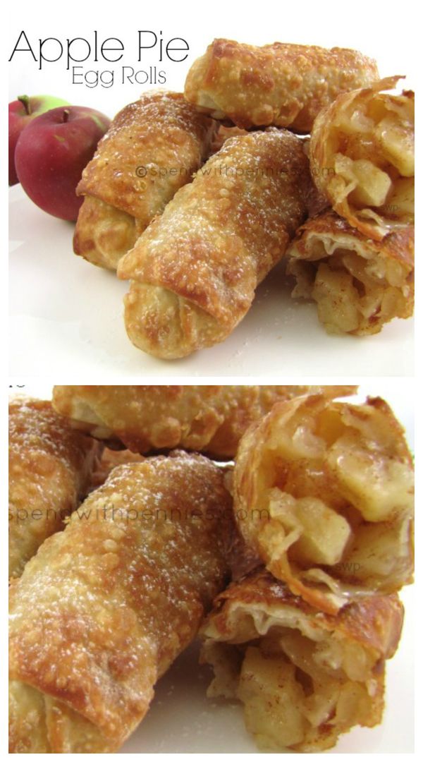 Apple Pie Egg Rolls