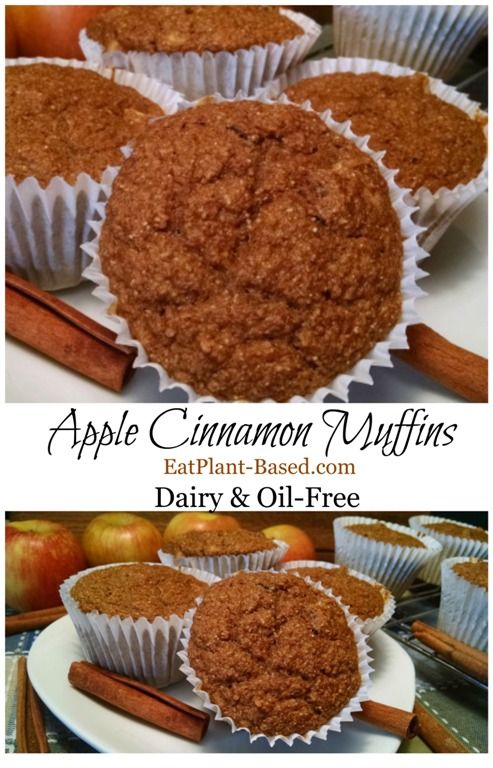 Apple Sauce Cinnamon Muffins