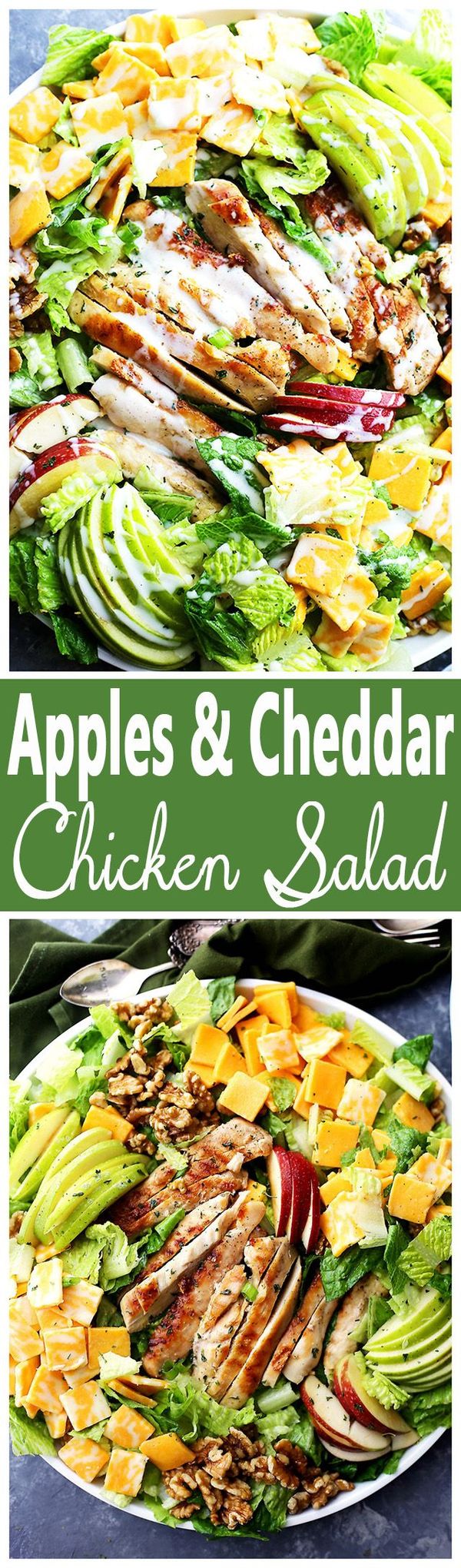 Apples and Cheddar Chicken Salad