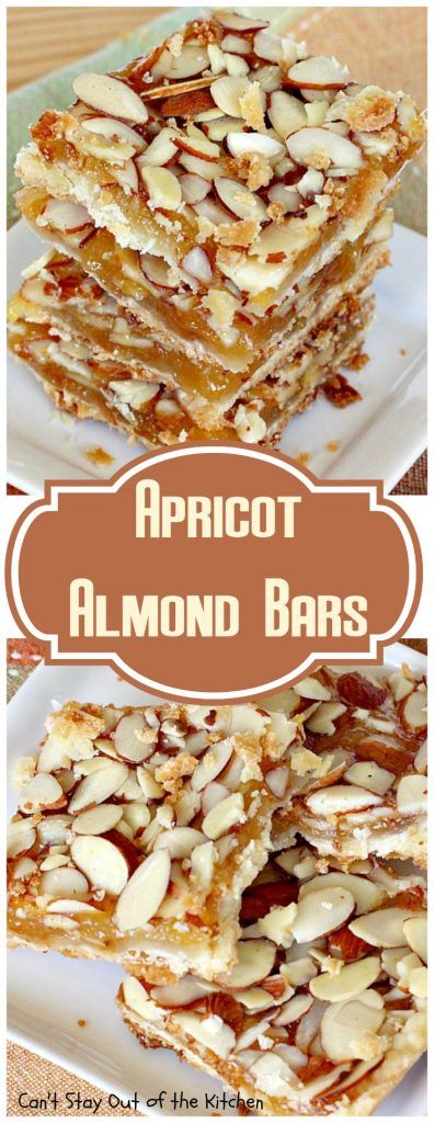 Apricot Almond Bars