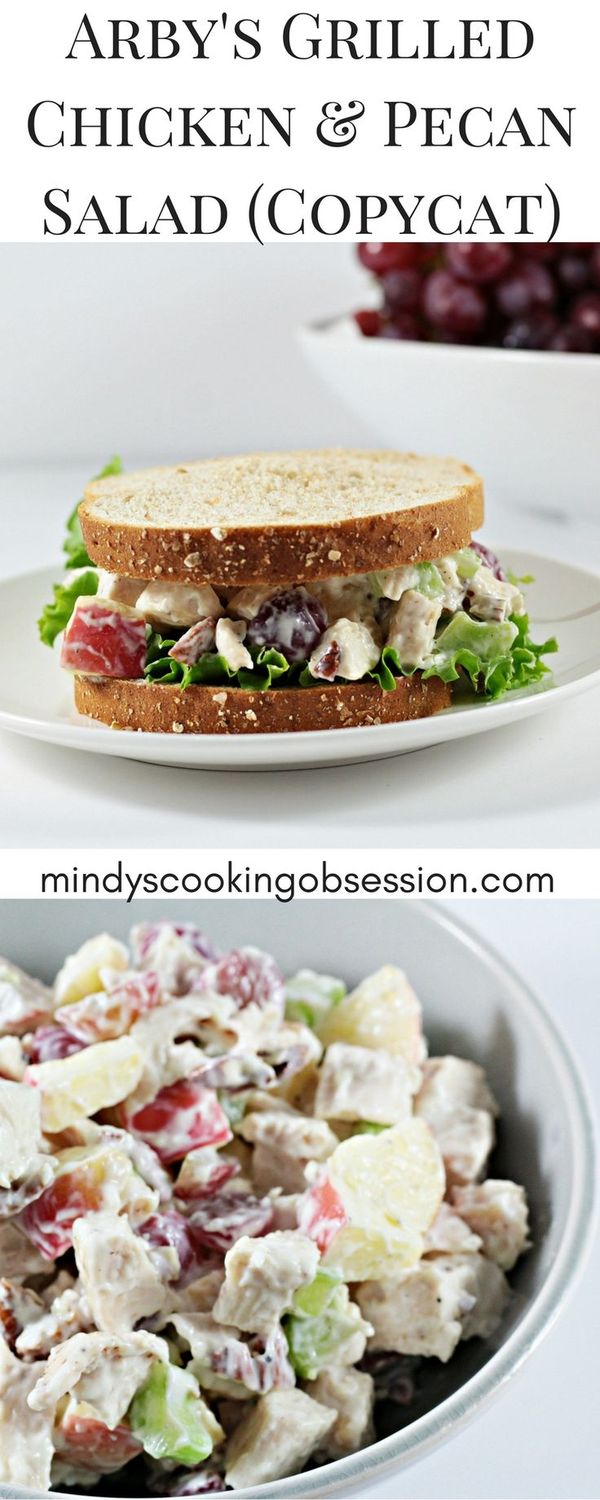 Arby’s Grilled Chicken & Pecan Salad (Copycat