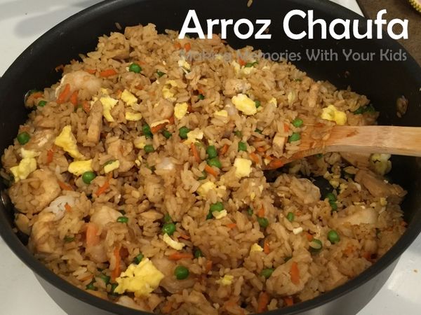 Arroz Chaufa (Peruvian Food