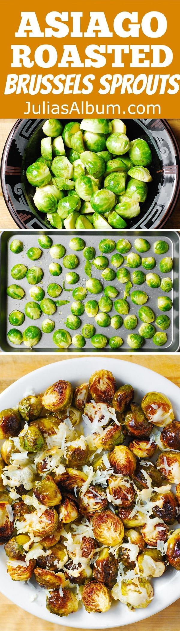 Asiago Roasted Brussels Sprouts