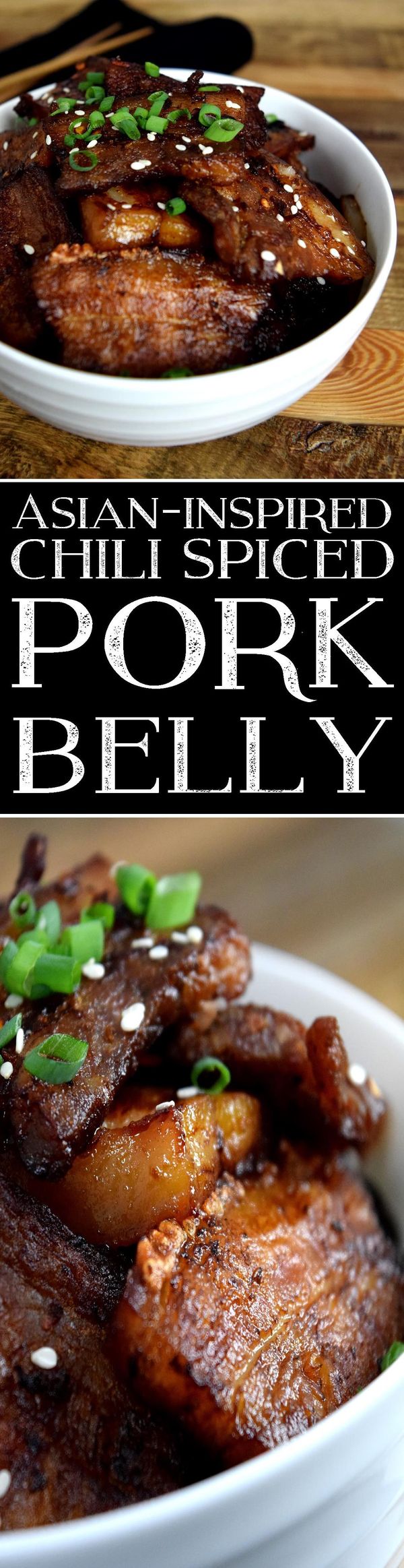 Asian Inspired Chili-Spiced Pork Belly