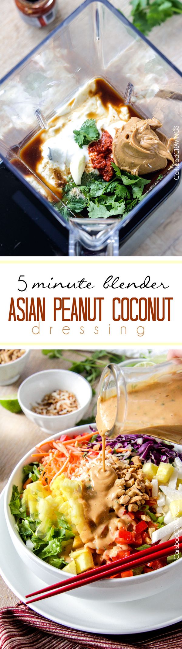 Asian Peanut Coconut Dressing