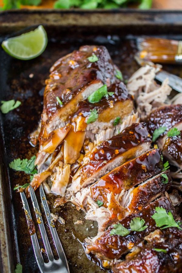 Asian Pork Tenderloin with Ginger Glaze (Slow Cooker