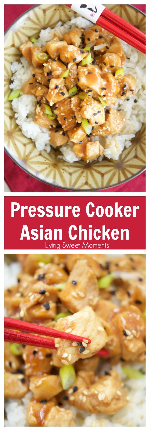 Asian Sesame Instant Pot Chicken