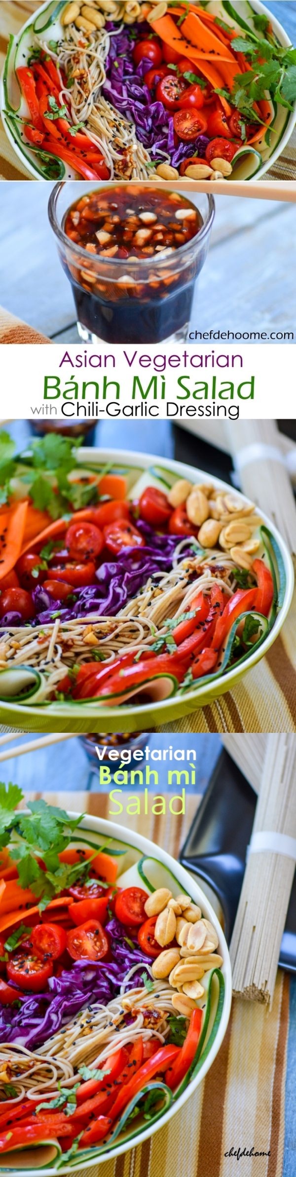 Asian Vegetarian Banh Mi Salad