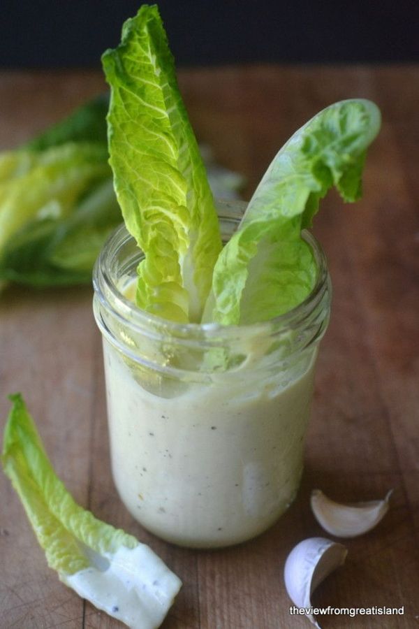 Authentic Caesar Salad Dressing in 30 Seconds Flat