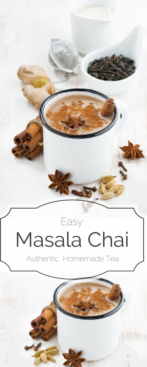 Authentic Homemade Masala Chai