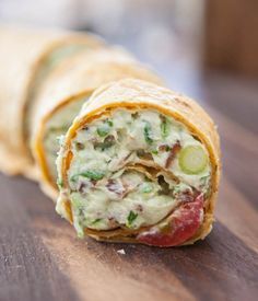 Avocado Cream Cheese Snack Roll-Ups