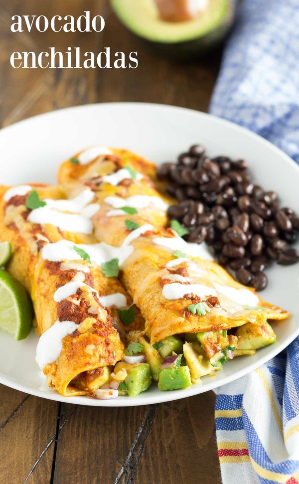 Avocado Enchiladas