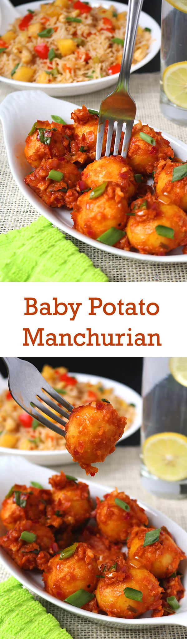 Baby Potato Manchurian