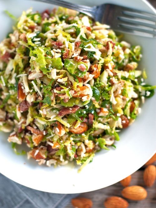 Bacon and Brussel Sprout Salad