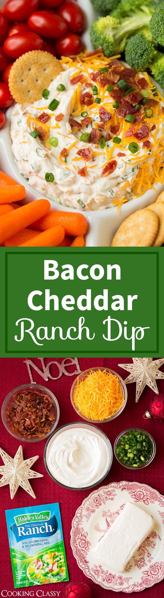 Bacon Cheddar Ranch Dip