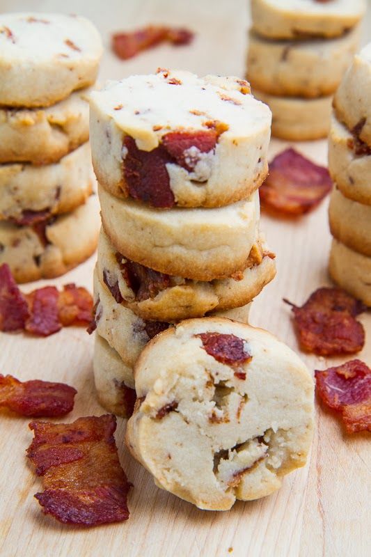 Bacon Maple Shortbread