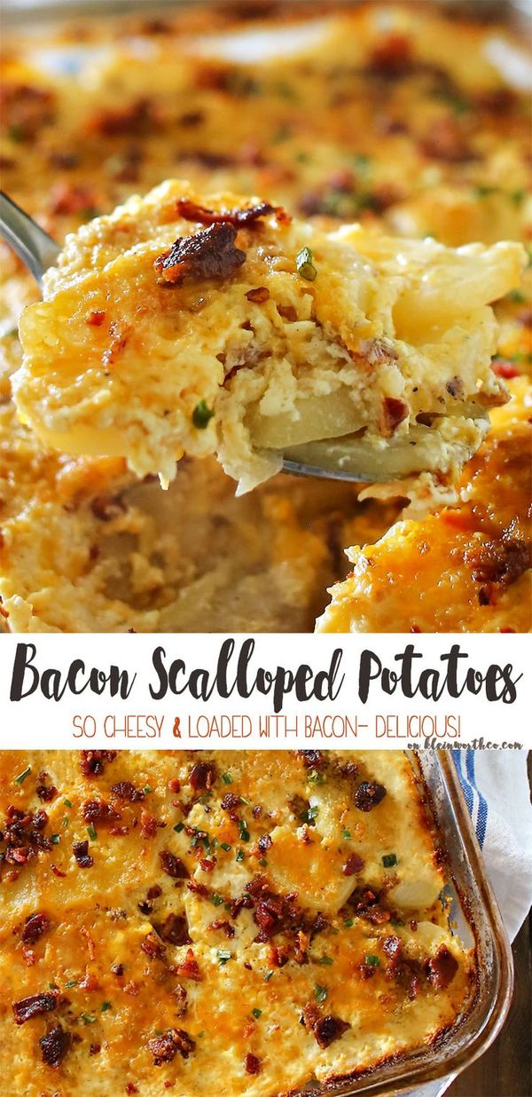 Bacon Scalloped Potatoes