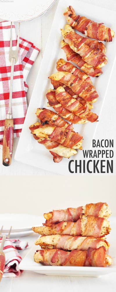 Bacon Wrapped Chicken Tenders