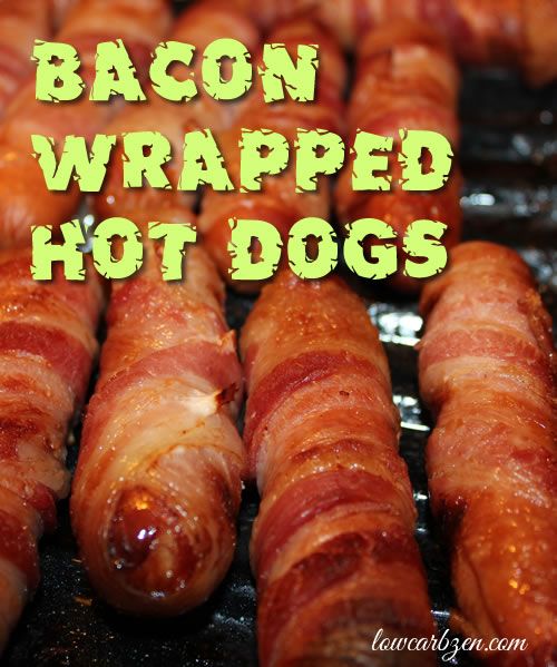 Bacon Wrapped Hot Dogs